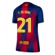 Barcelona Frenkie de Jong #21 Replike Domaci Dres za Ženska 2025-26 Kratak Rukav